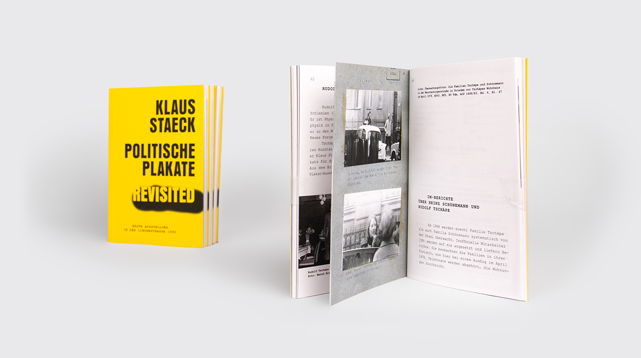  Johanna Unterberg,  Ausstellungspublikation Klaus Staeck