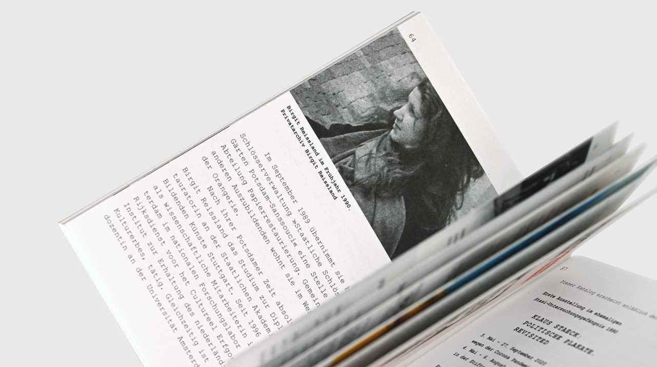  Johanna Unterberg,  Ausstellungspublikation Klaus Staeck