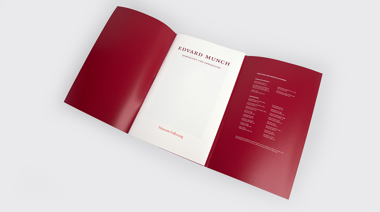  Johanna Unterberg,  Ausstellungspublikation Umschlaggestaltung