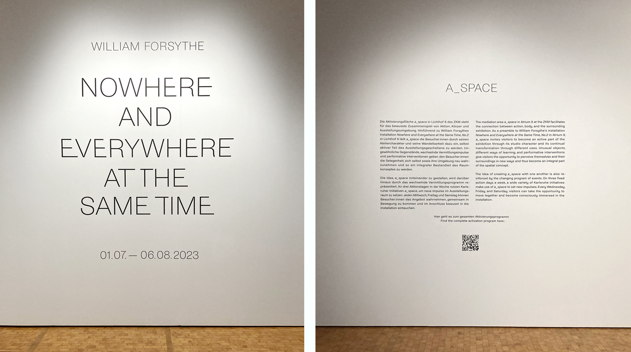 Johanna Unterberg, Gestaltung der Ausstellungstexte