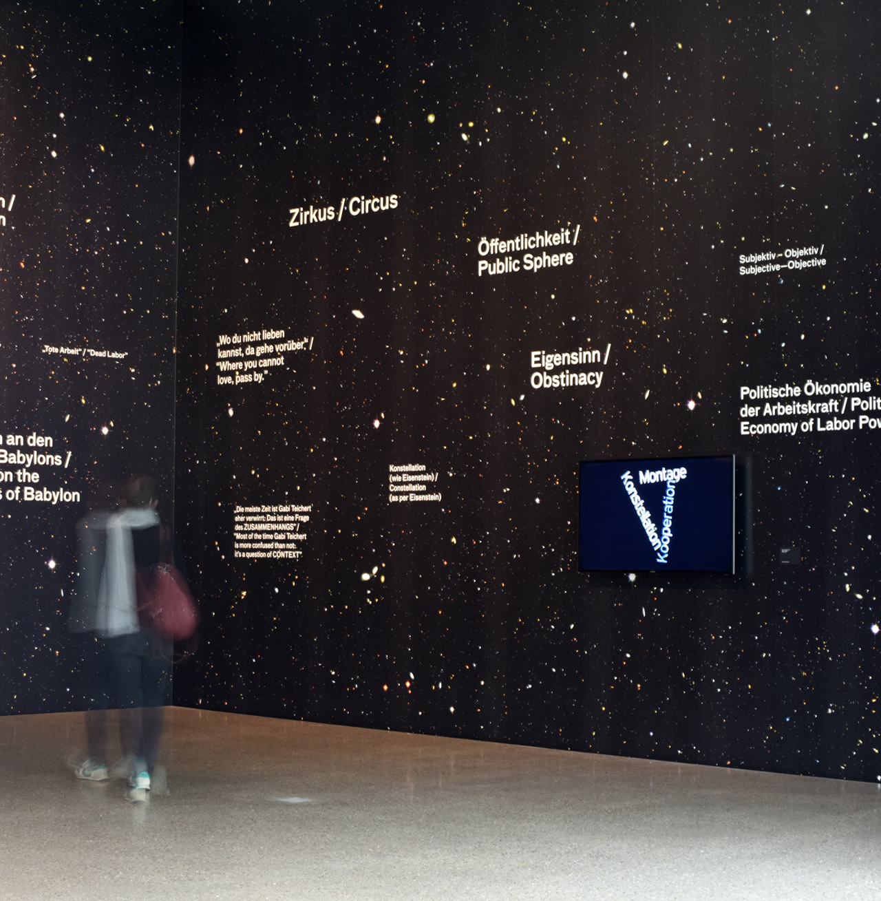 Johanna Unterberg, Ausstellungsgestaltung