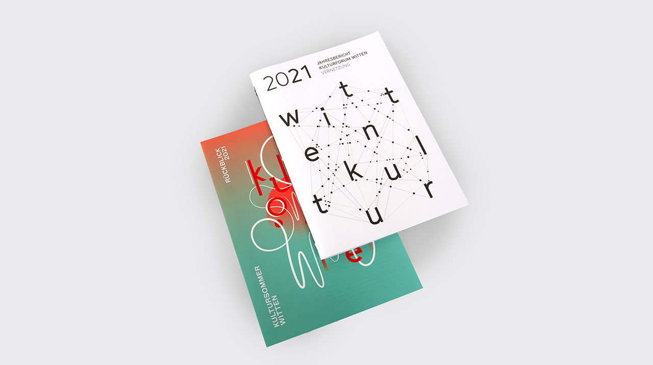 Johanna Unterberg, Titelgestaltung Geschäftsbericht