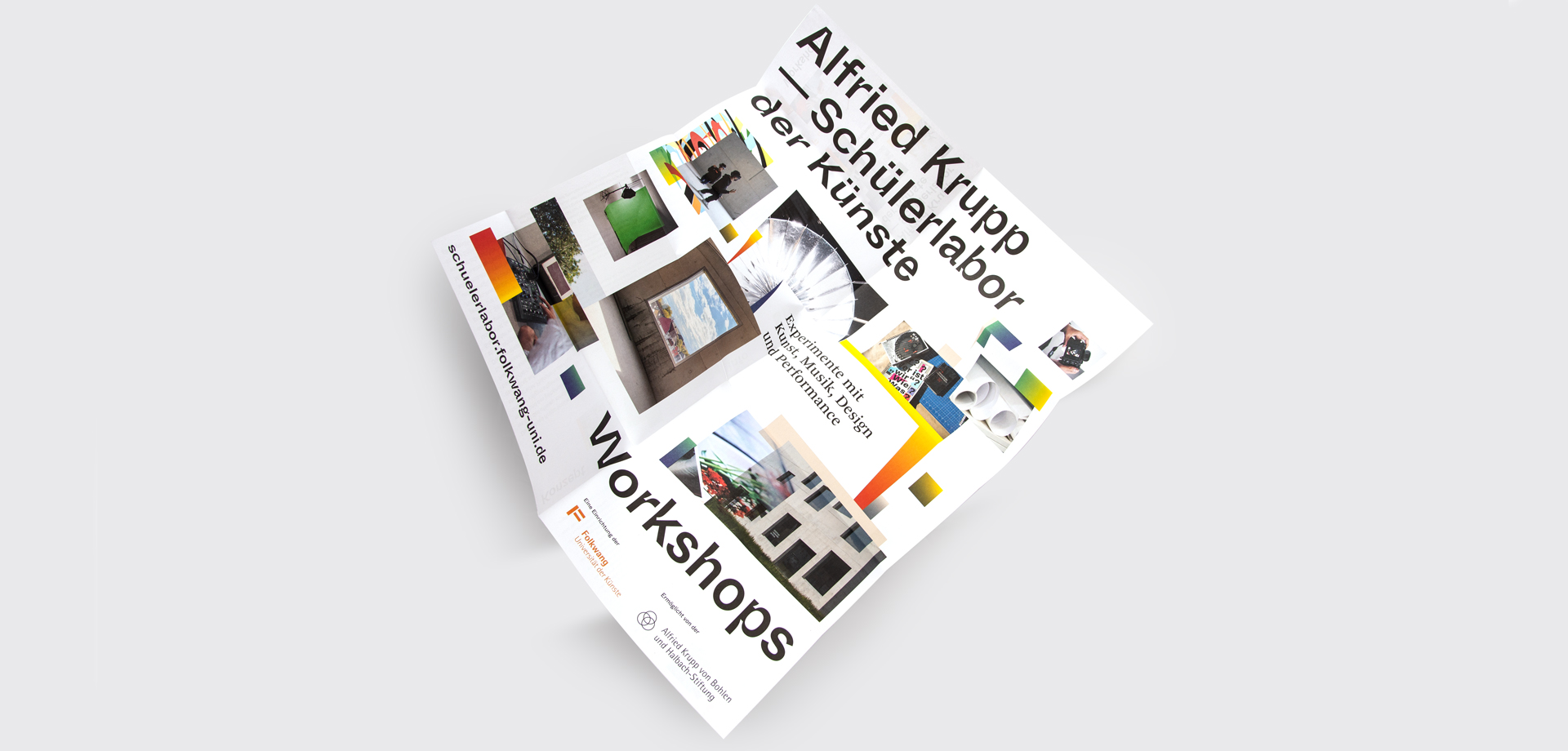 Johanna Unterberg, Corporate Design für das Alfried Krupp Schülerlabor der Künste